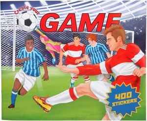 Create Your Football Game Colouring and Sticker Book