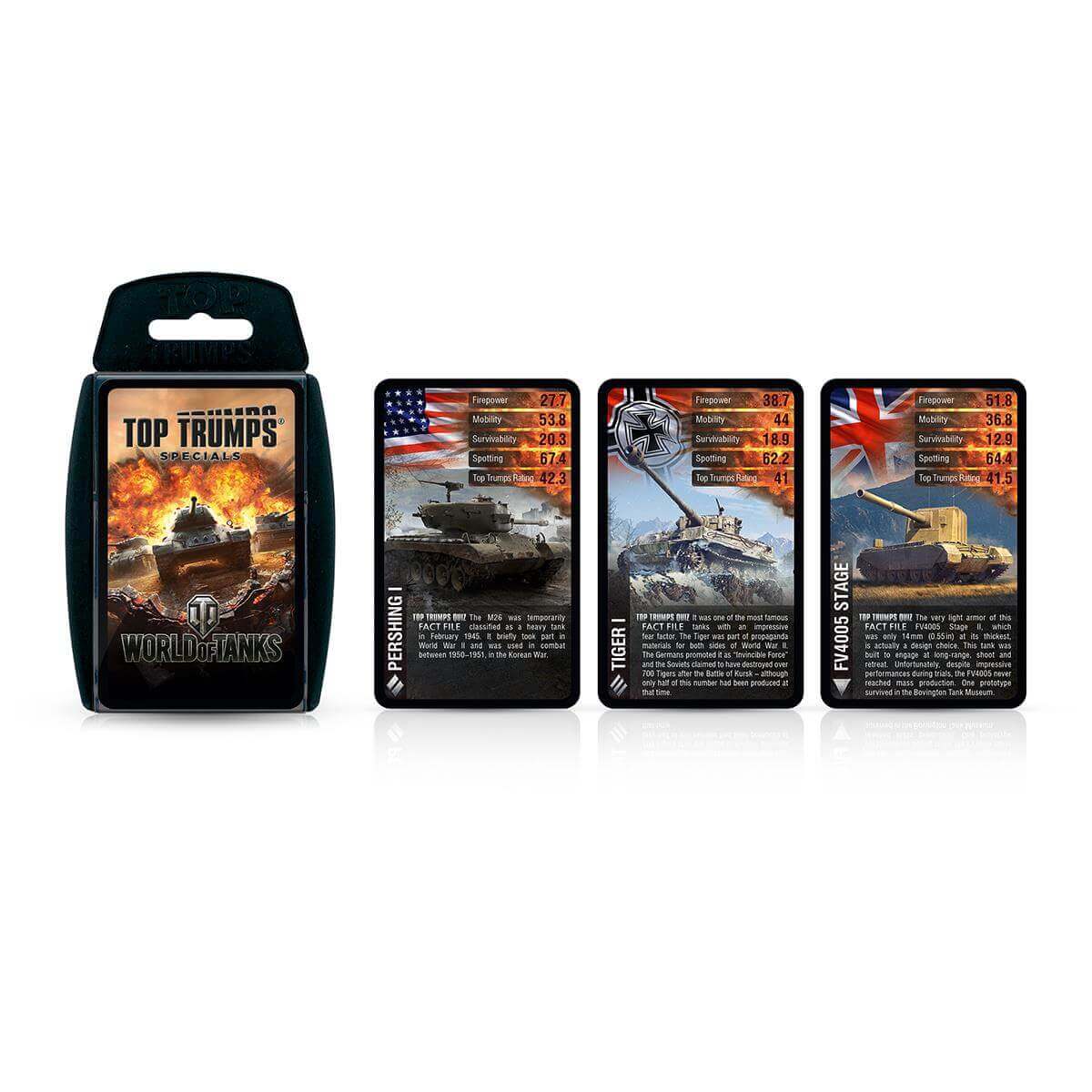 World of Tanks Top Trumps Card Game