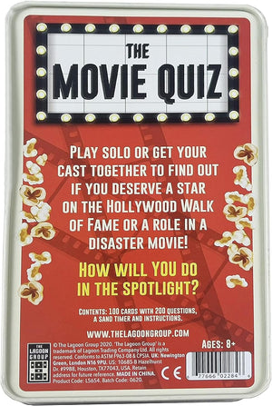 Movie Quiz Card Game