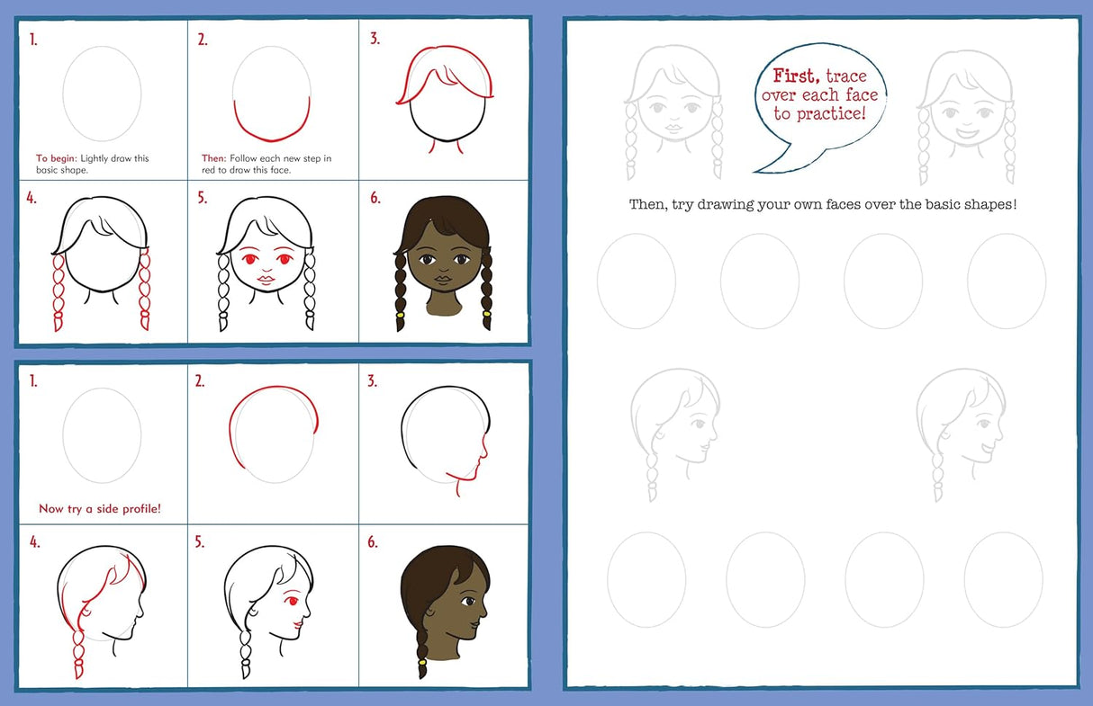 Learn To Draw Faces Book