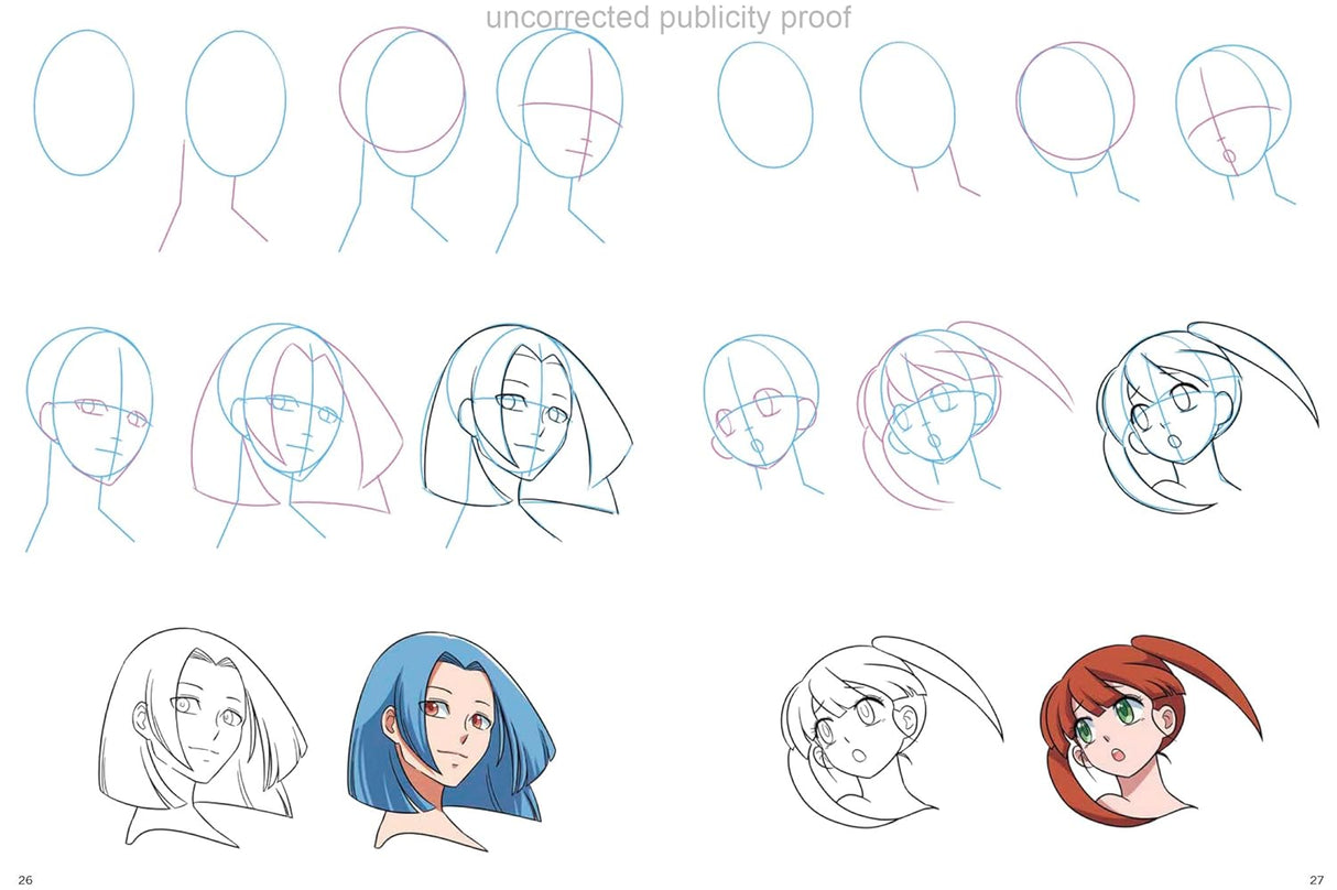 How to Draw: Manga Faces Book