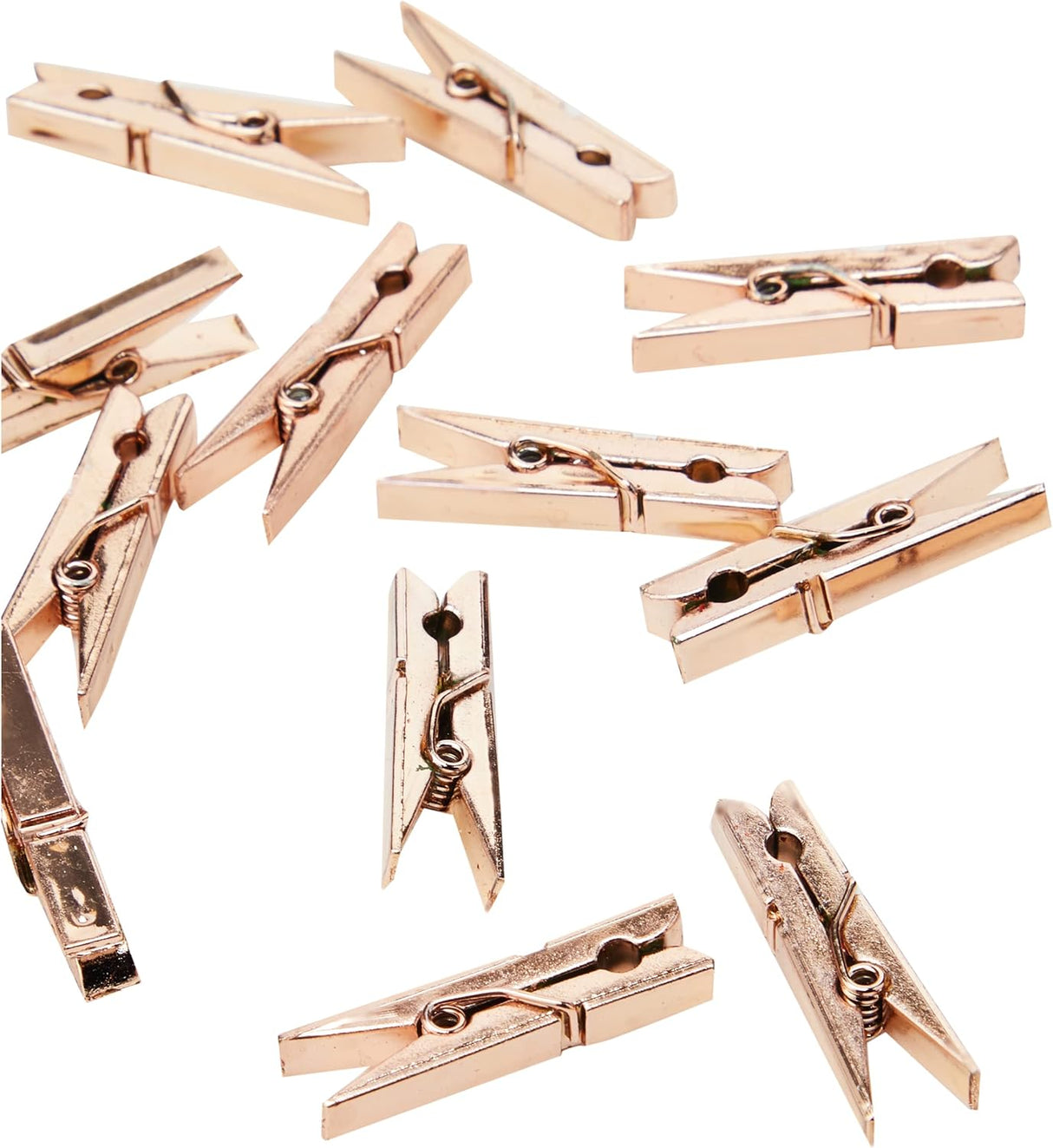Dovecraft Metallic Pegs - Rose Gold (16 Pack)