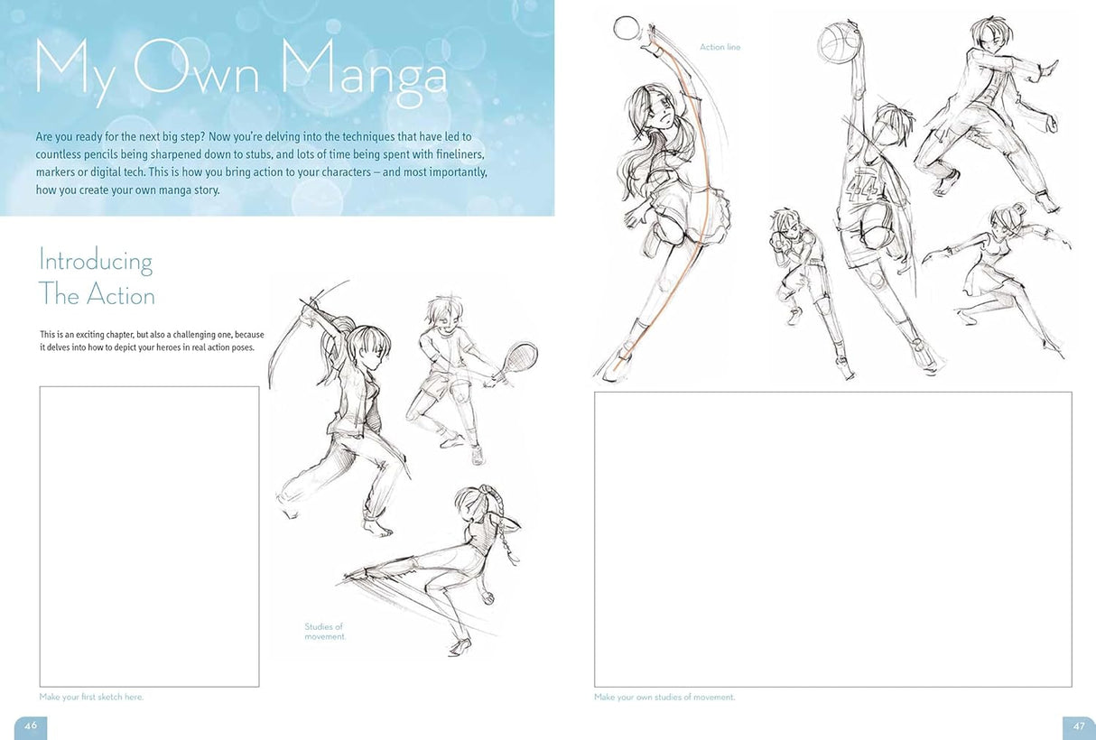 Step-by-Step Manga Workbook