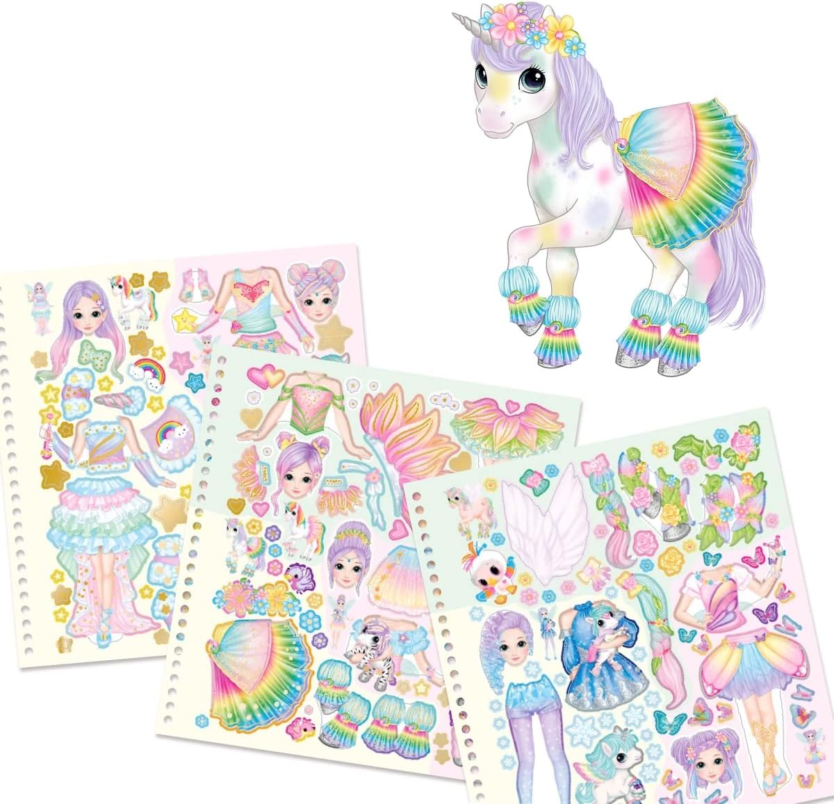 Ylvi Dress Me Up Sticker Book