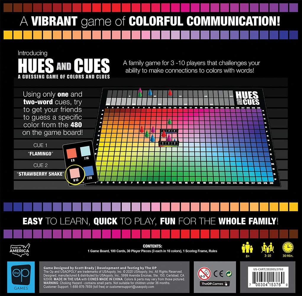 Hues and Cues Game