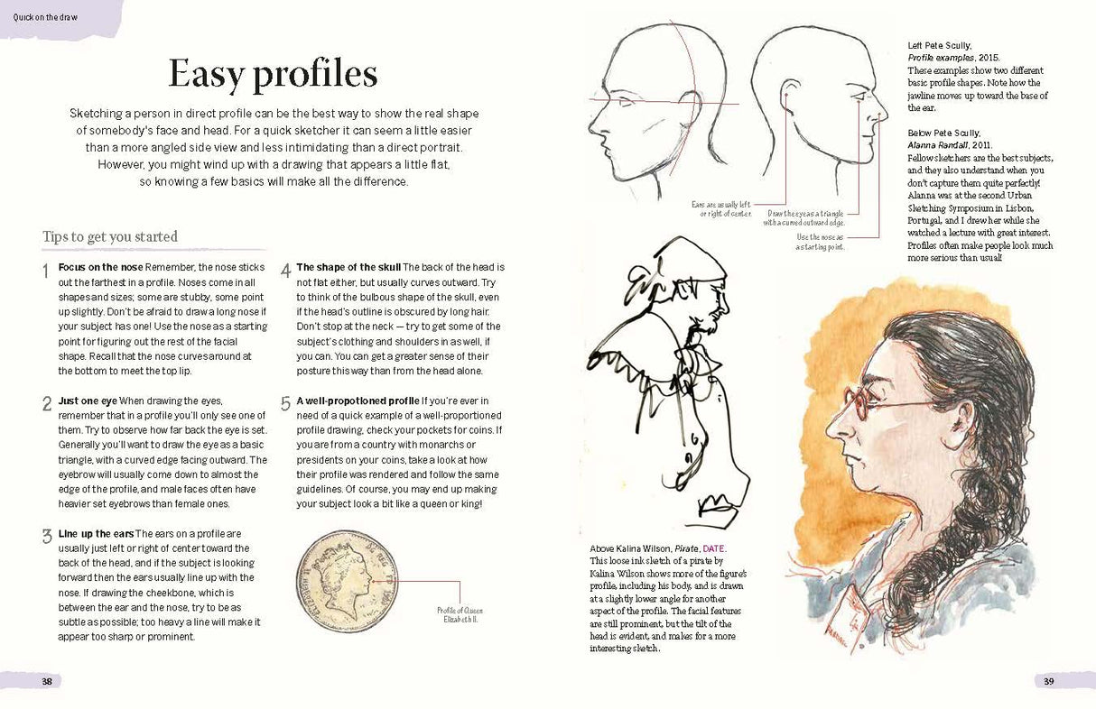 5-Minutes Sketching: People Book by Pete Scully