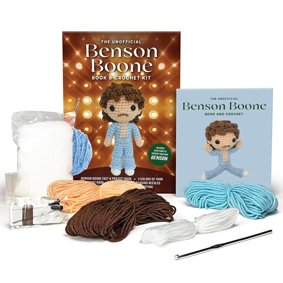 Unofficial Benson Boone Book & Crochet Kit