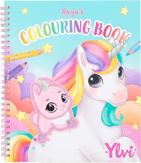 Ylvi & the Minimoomis Naya's Unicorn Colouring Book