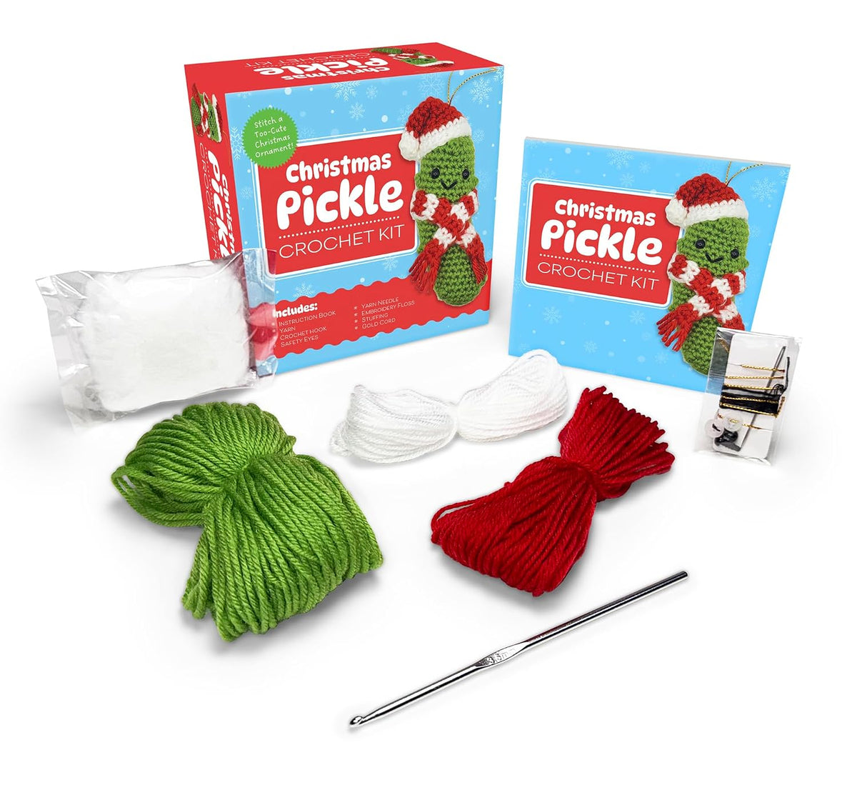 Christmas Pickle Crochet Kit
