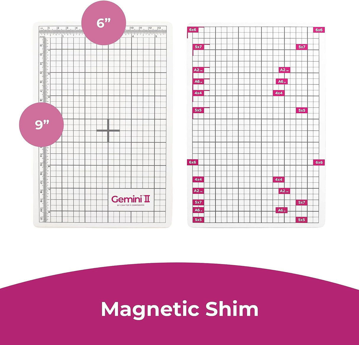 Gemini II Accessories - 9x6 Magnetic Shim