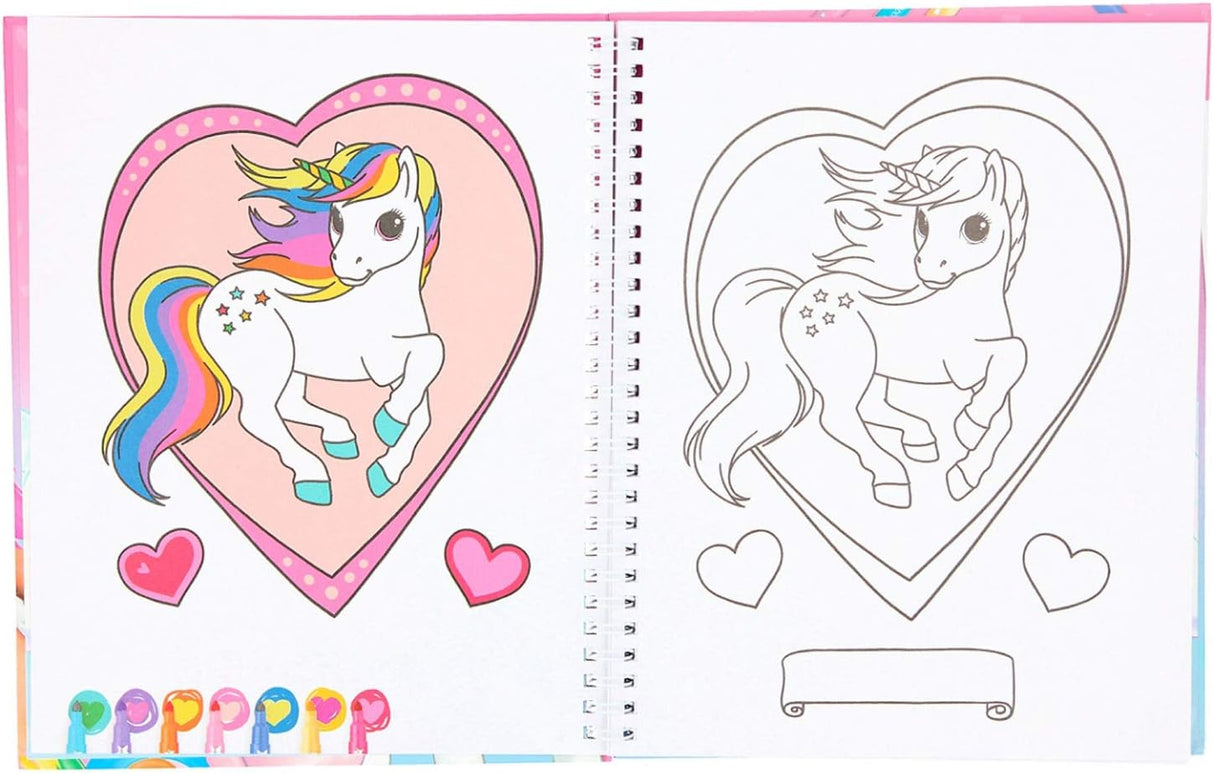 Ylvi Colouring Book With Pen Set