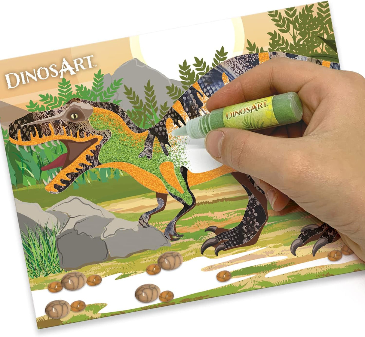 DinoArt Sand & Foil Art