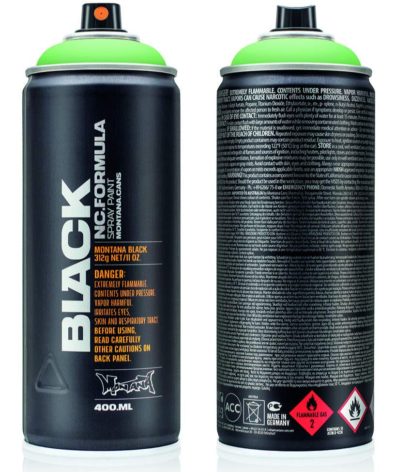 Montana BLACK 400ml Spray Paint - Hippie (6075)