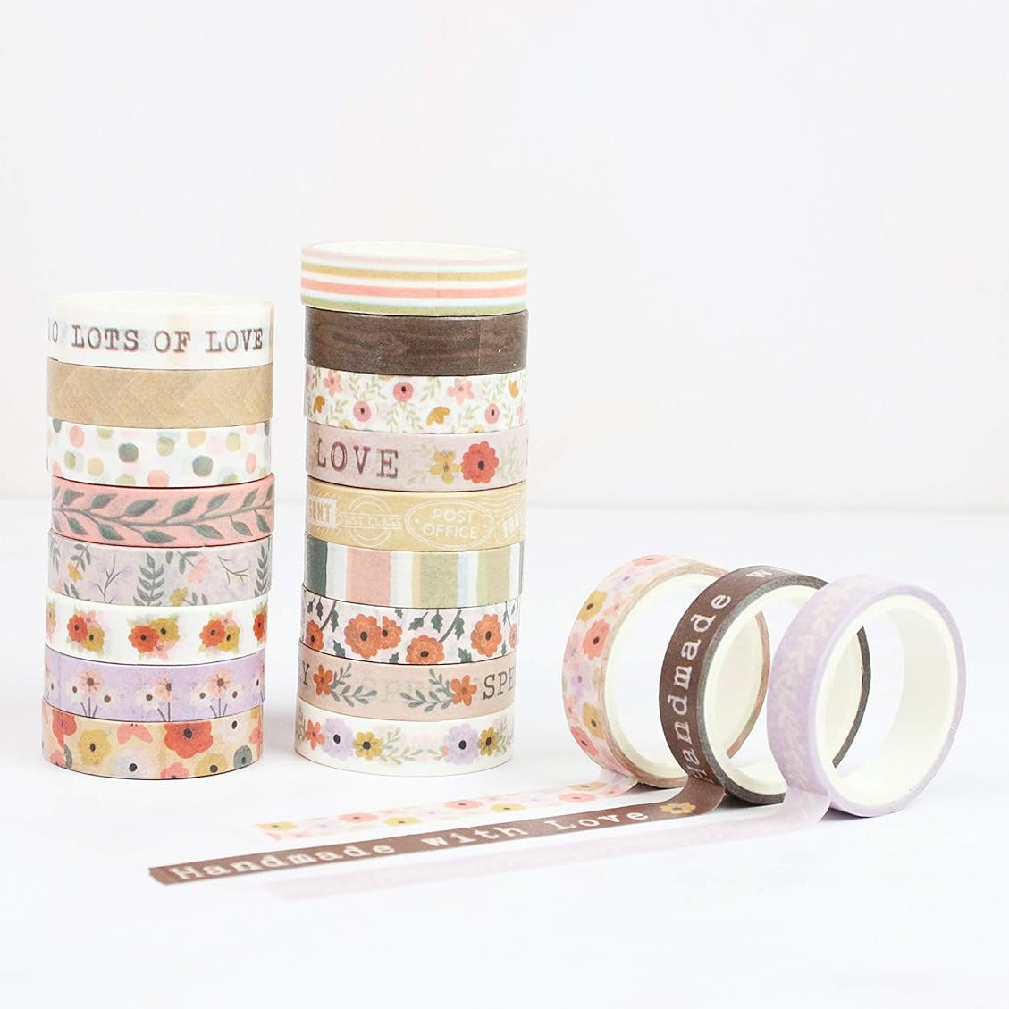 Dovecraft Washi Tape Box 20 Rolls - Pastel