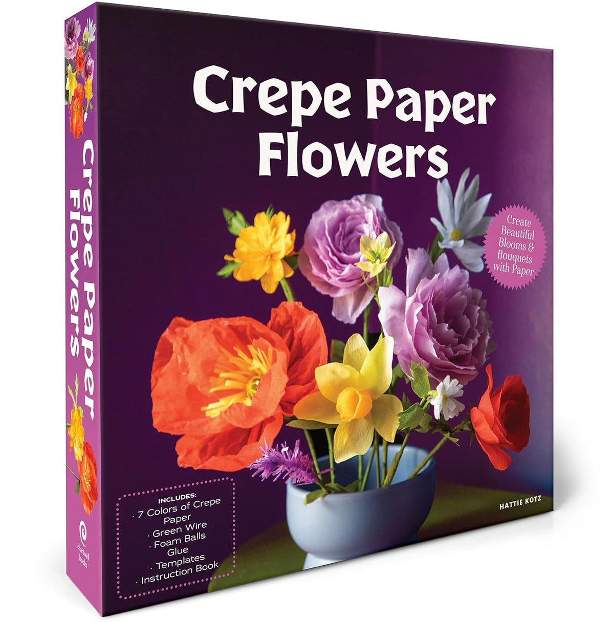 Crepe Paper Flowers Book & Kit