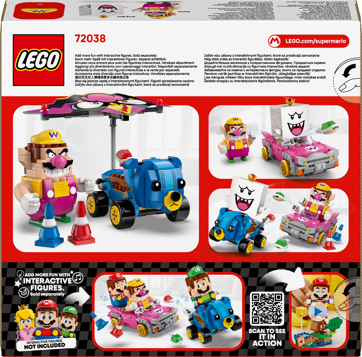 Lego Mario Kart - Wario & King Boo