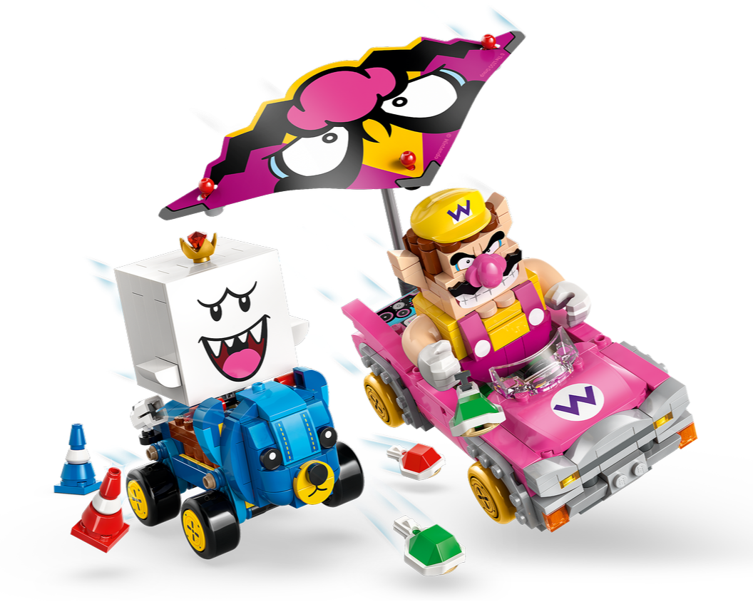 Lego Mario Kart - Wario & King Boo