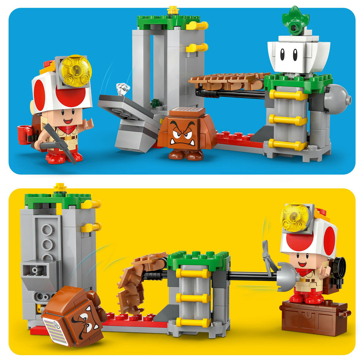 Lego Mario Kart Captain Toads Camp