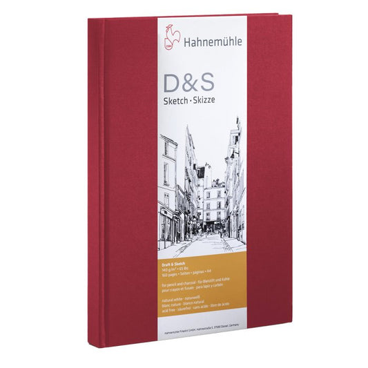 Sketchbook DS A4 Portrait - Red