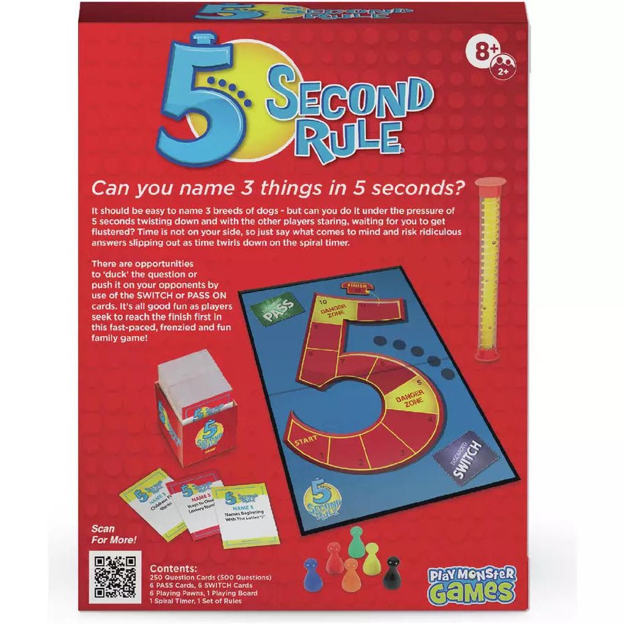 5 Second Rule Game