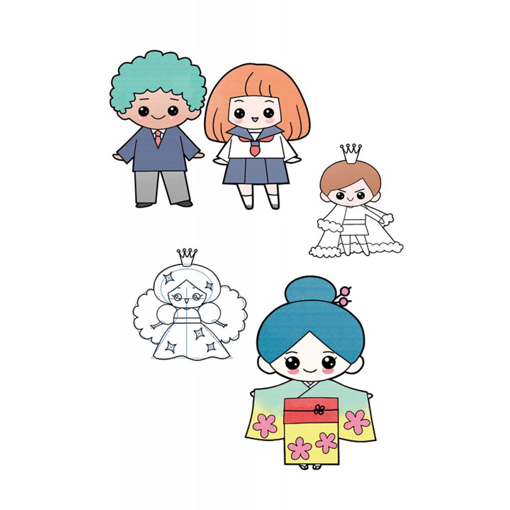 10 Step Drawing Kawaii Book