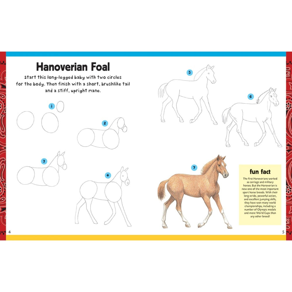 How To Draw Horses & Ponies Book