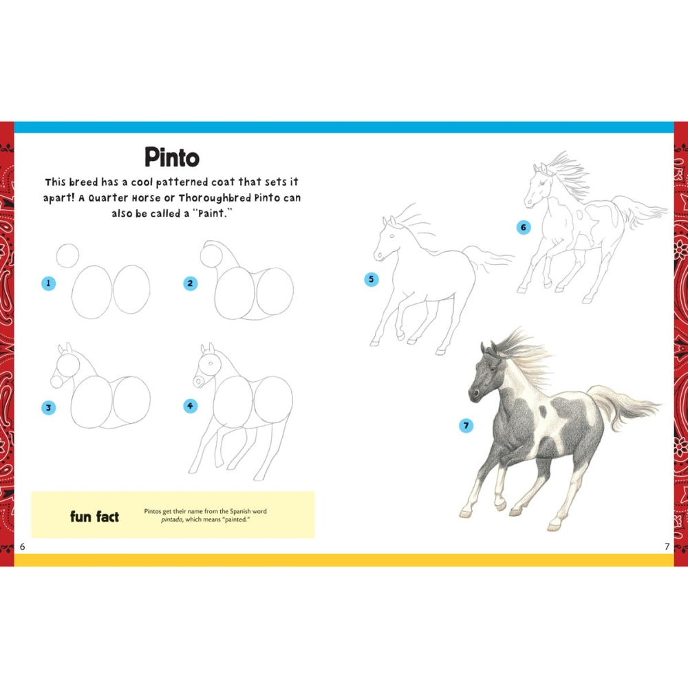 How To Draw Horses & Ponies Book