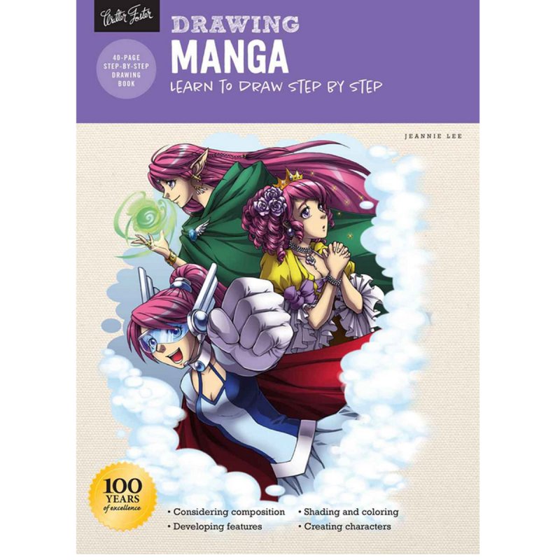 Drawing Manga Step-by-Step Book