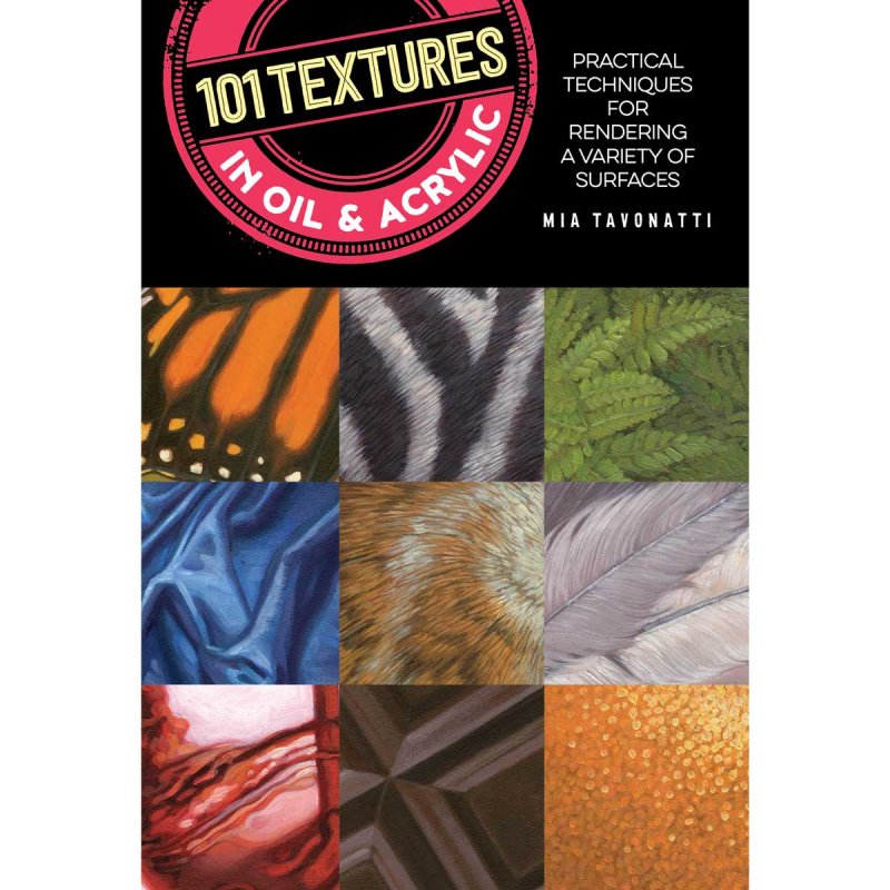 101 Textures in Oil and Acrylic Book