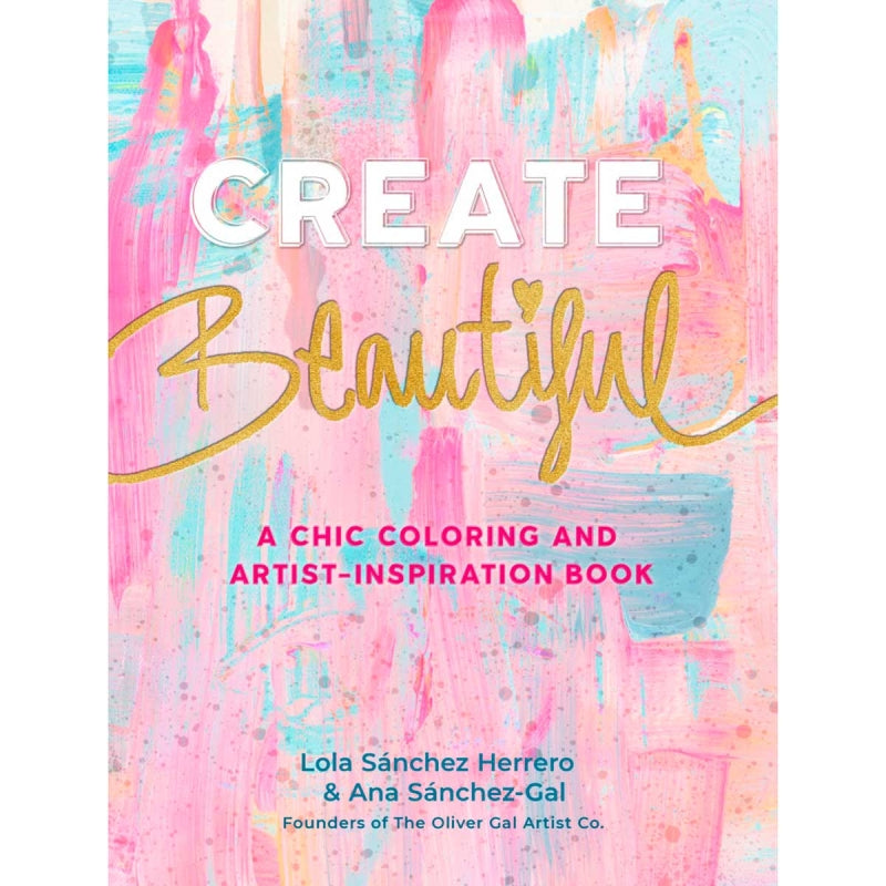 Create Beautiful Colouring and Artist-Inspiration Book