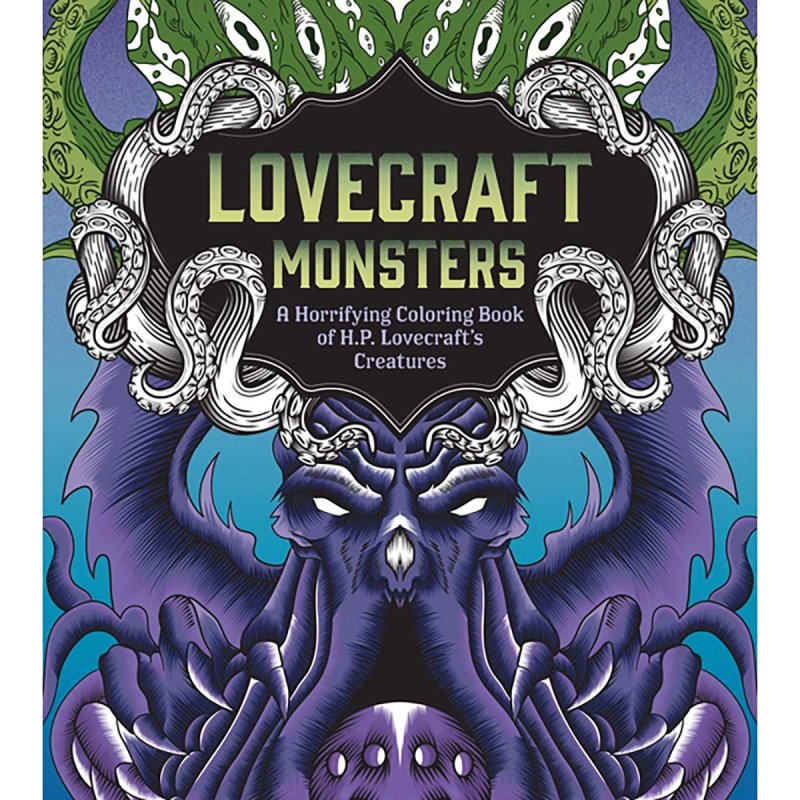 Lovecraft Monsters Colouring Book