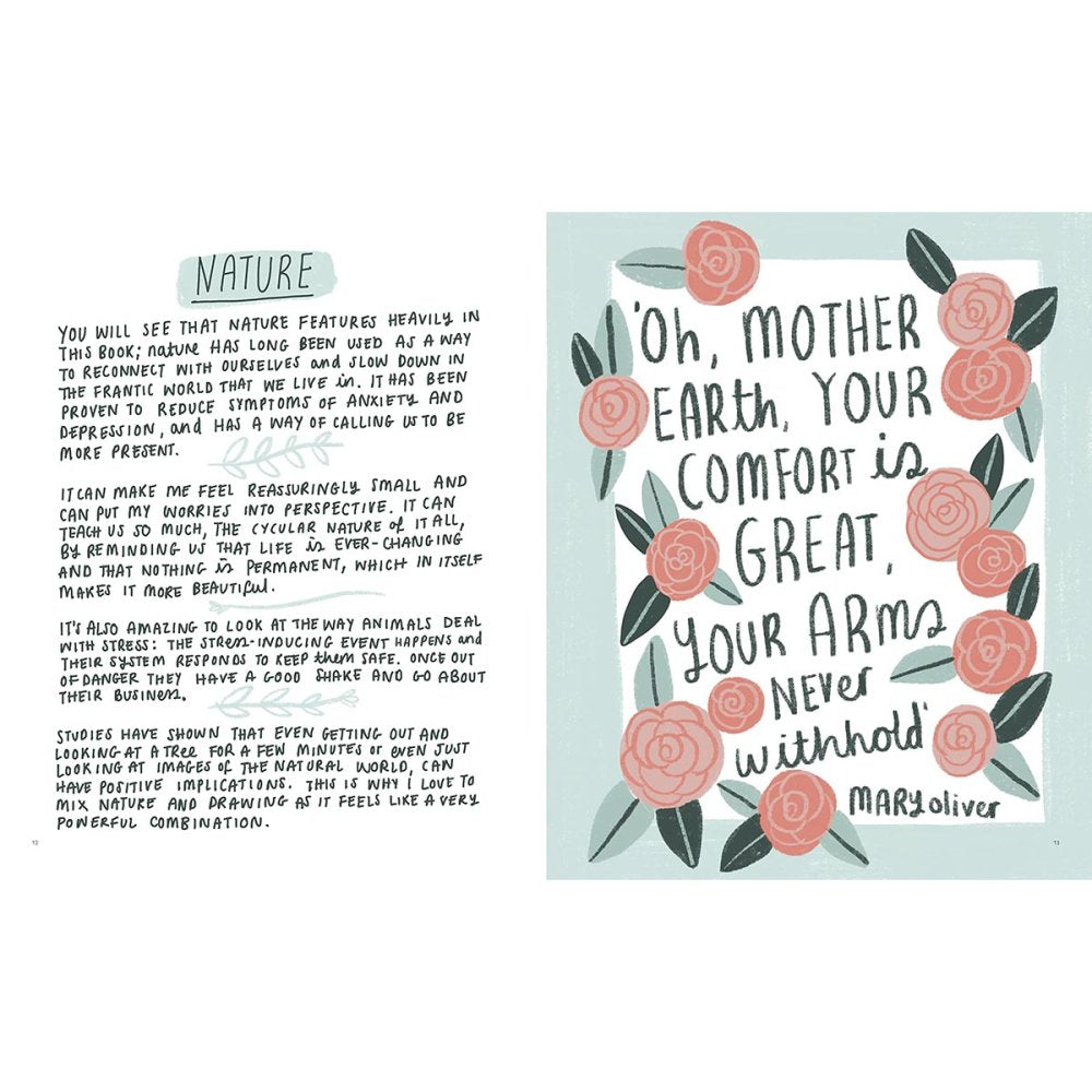 Drawing On Anxiety: Finding Calm Through Creativity Book