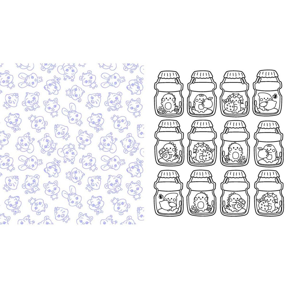 Cute Chibis Colouring Book