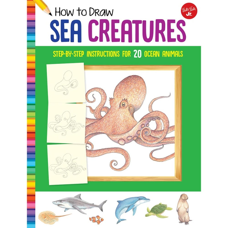 How To Draw Sea Creatures Book
