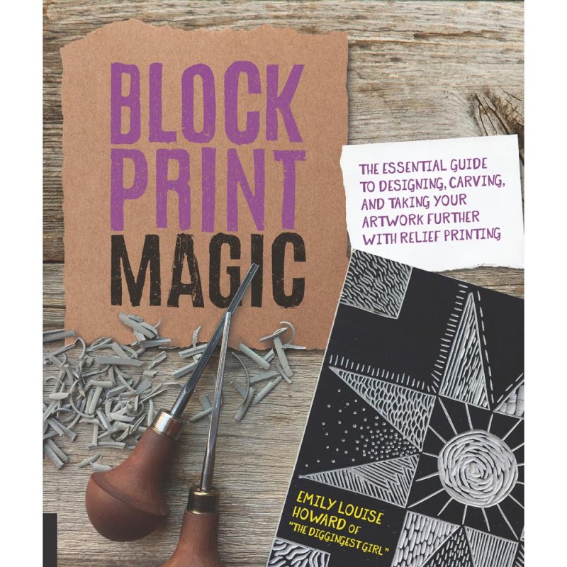 Block Print Magic Book