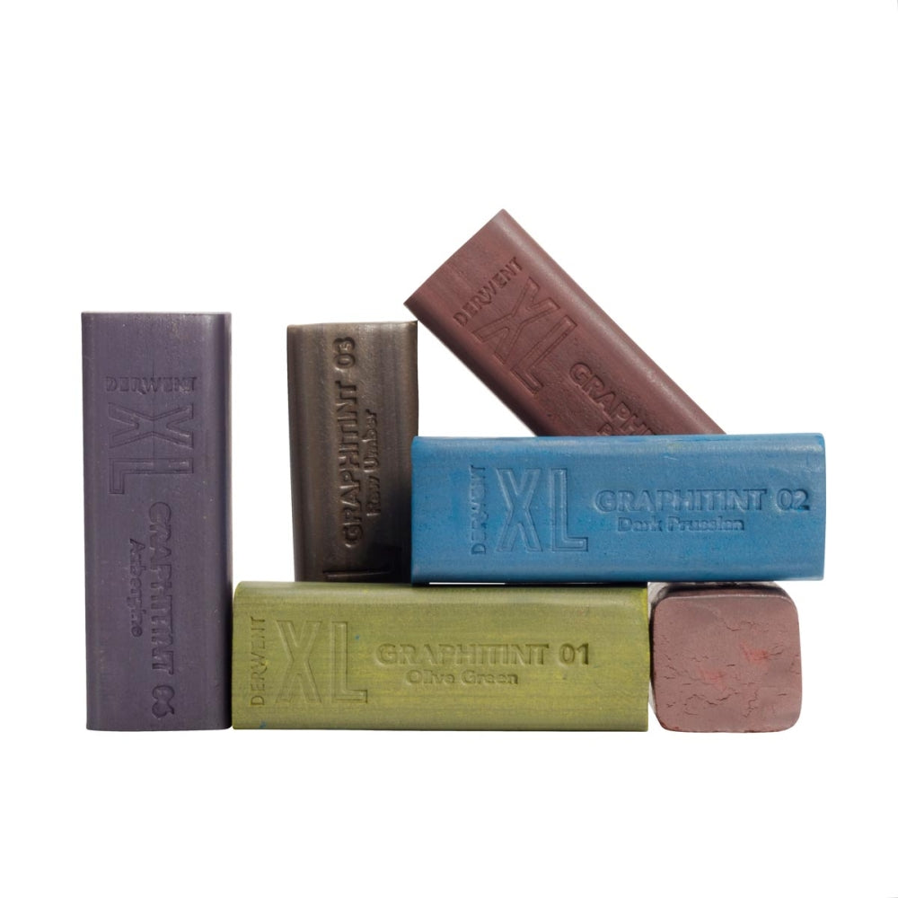 Derwent Graphitint XL Blocks (6 Tin)