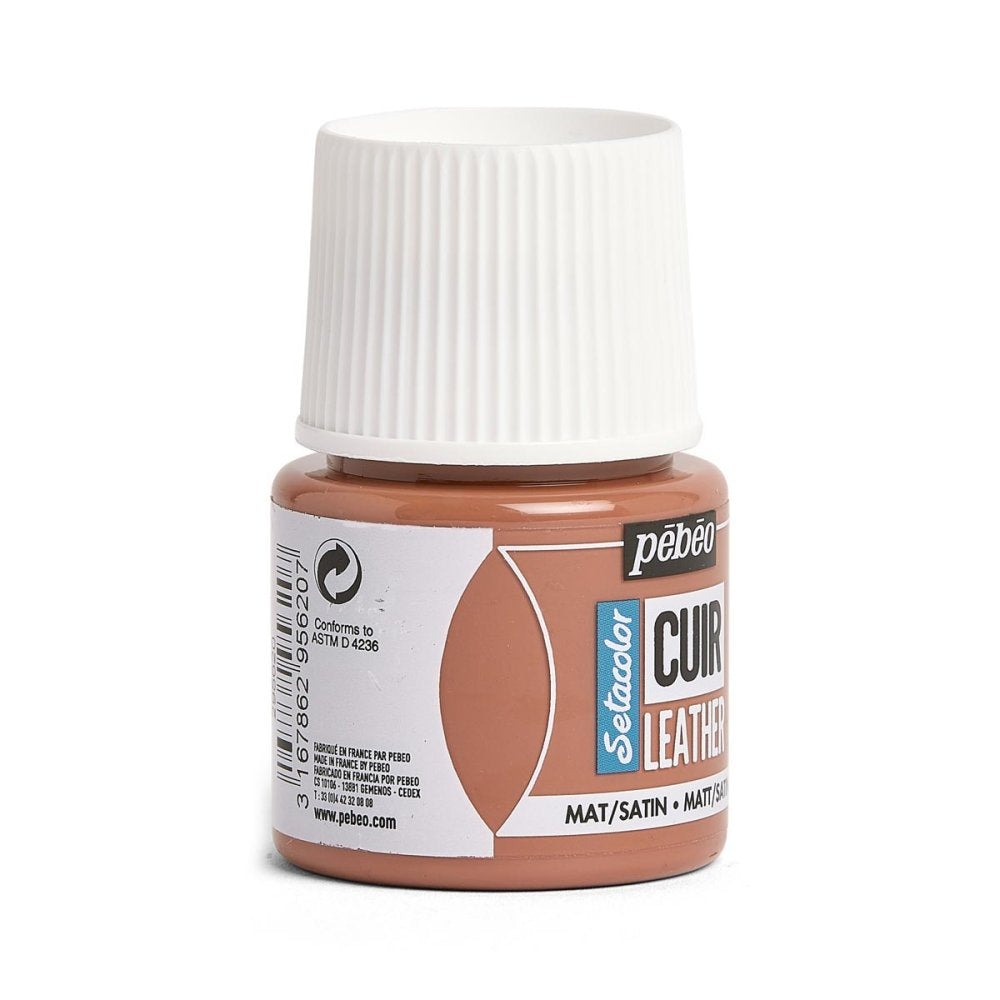 Pebeo Setacolor Leather Paint 45ml - Terracotta