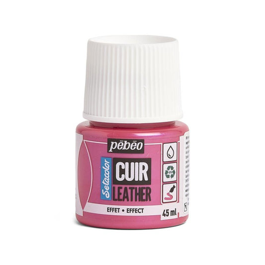 Pebeo Setacolor Leather 45ml - Duochrome Pink/Blue