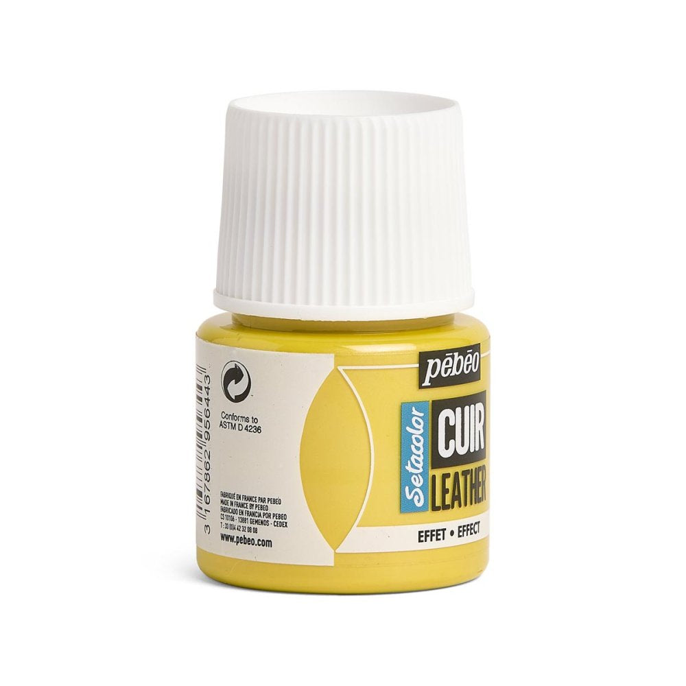 Pebeo Setacolor Leather Paint 45ml - Duochrome Yellow/Violet