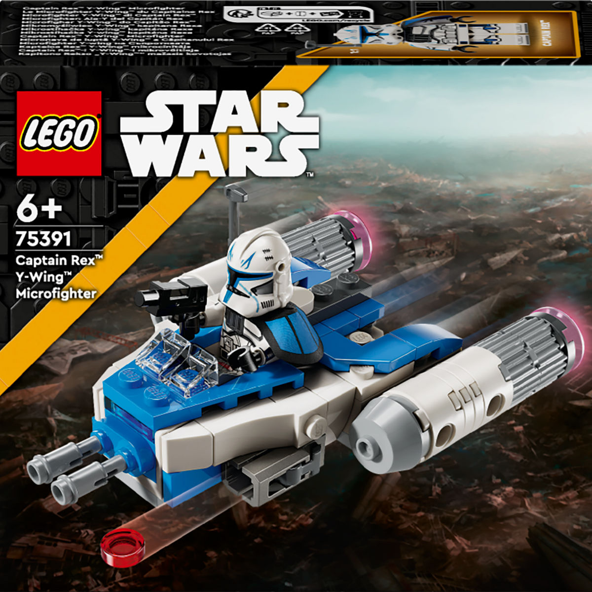 Lego Star Wars Captain Rex™ Y-Wing™ Microfighter Art Hobby