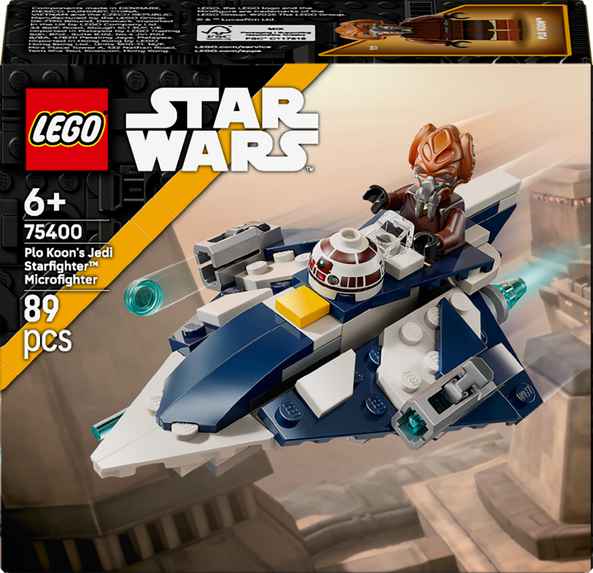 Lego Star Wars - Plo Koon's Jedi Starfighter™ Microfighter