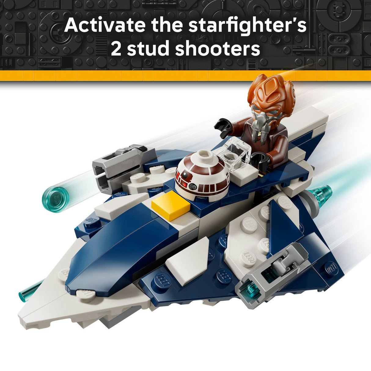 Lego Star Wars - Plo Koon's Jedi Starfighter™ Microfighter