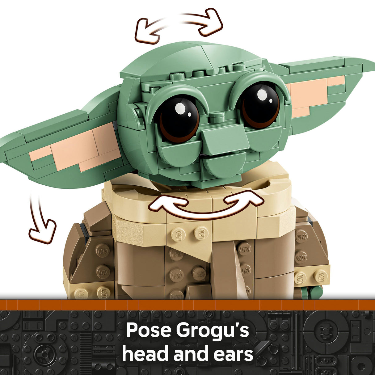 Lego Star Wars - Grogu with Hover Pram