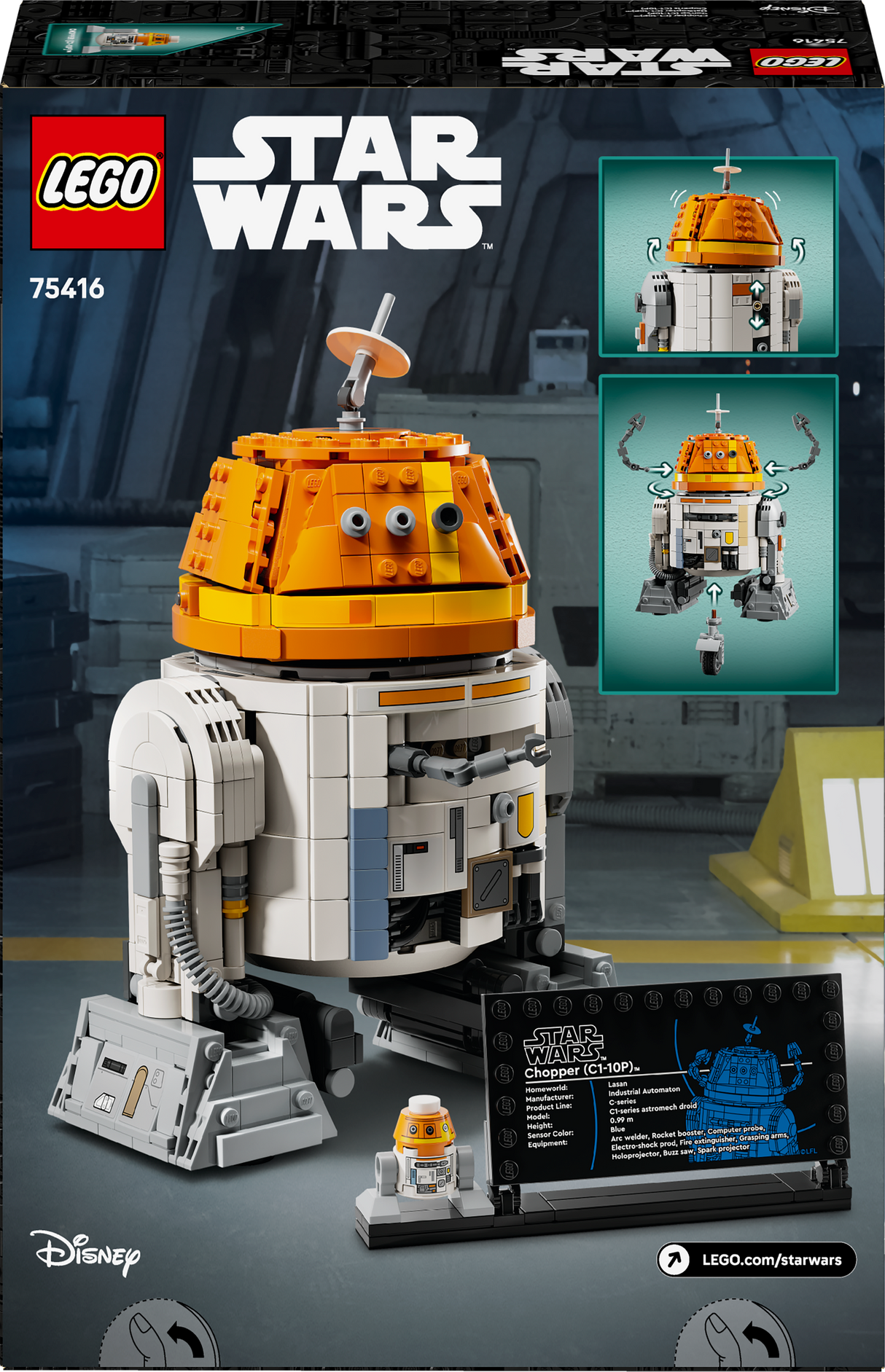 Lego Star Wars - Chopper (C1-10P)™ Astromech Droid