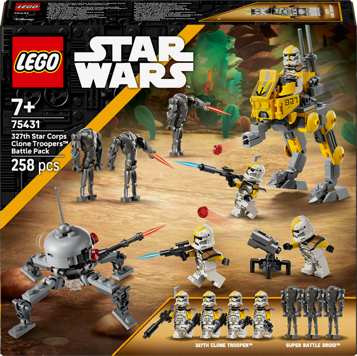 Lego Star Wars 327th Star Corps Clone Troopers™ Battle