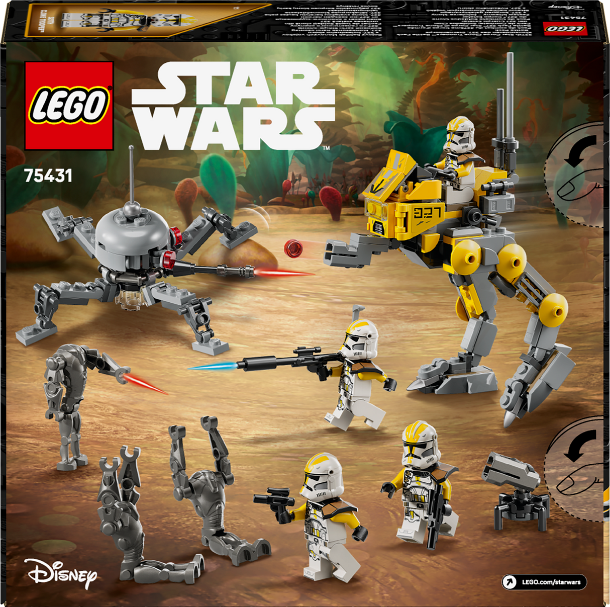 Lego Star Wars - 327th Star Corps Clone Troopers Battle Pack