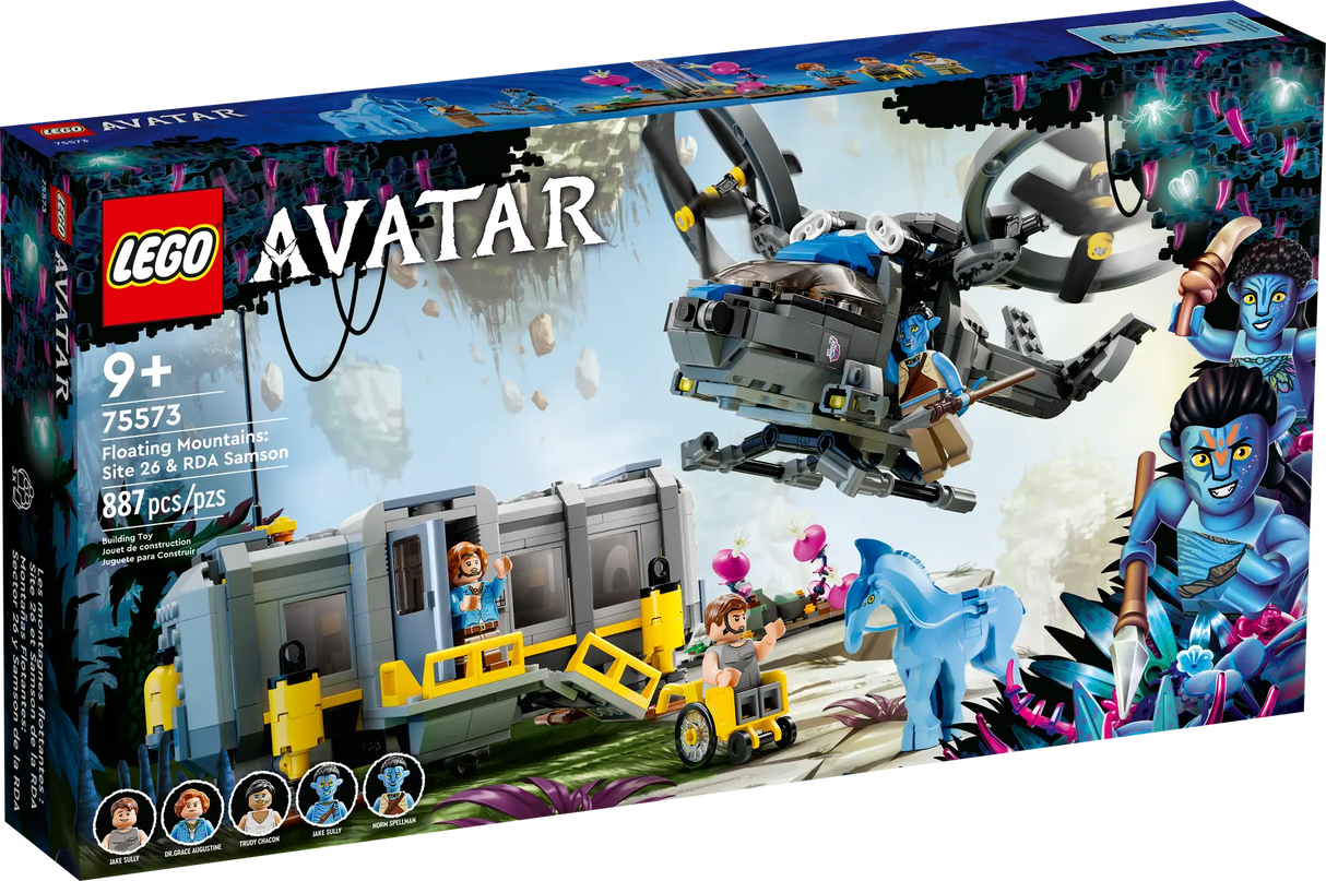 Lego Avatar - Floating Mountains Site 26 and RDA