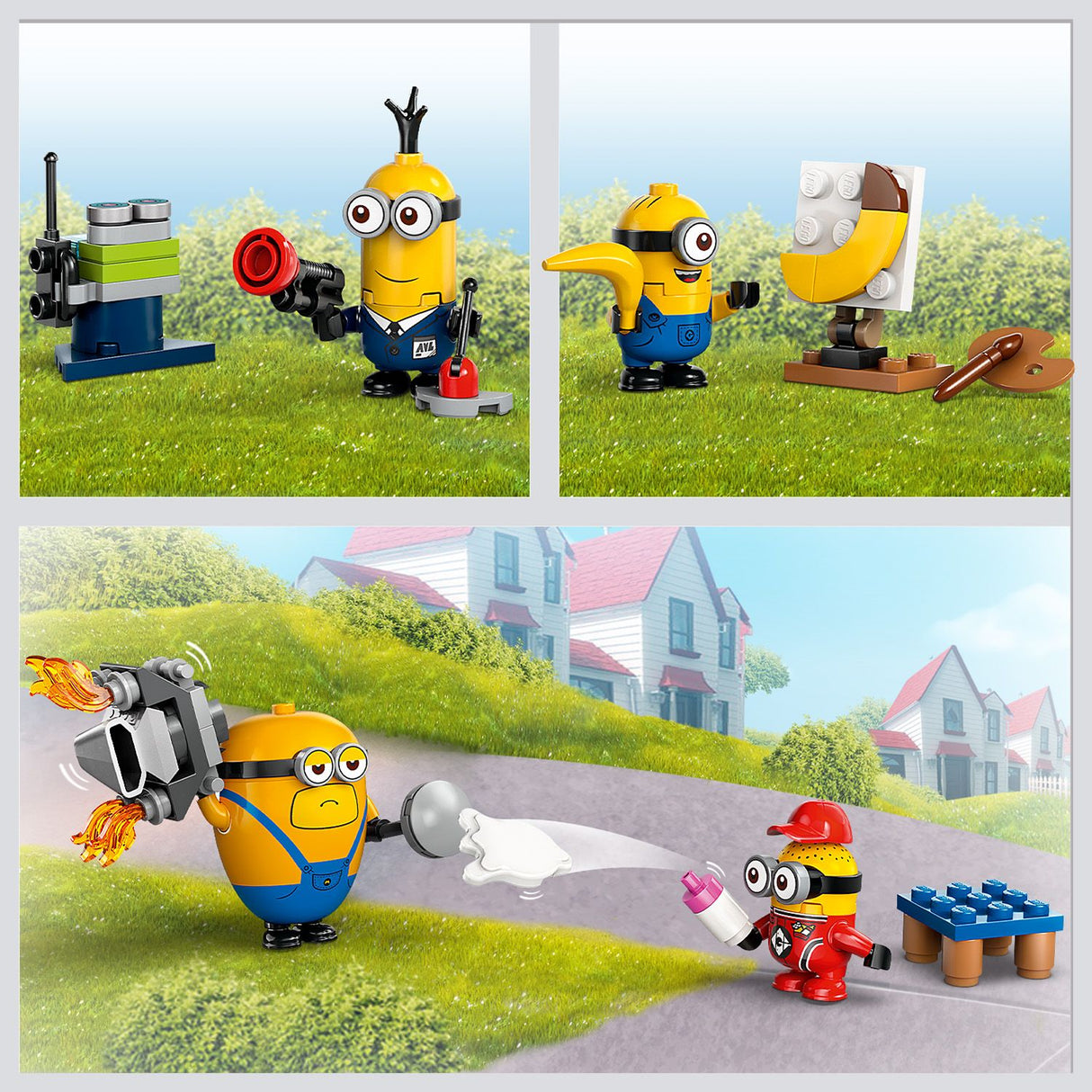 Lego Despicable Me 4 Minions and Banana Car