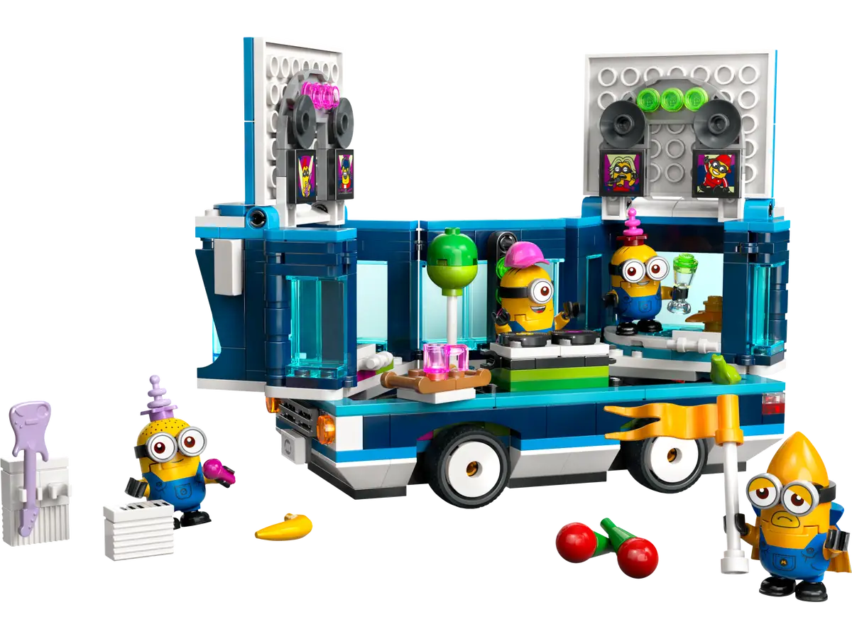 Lego Despicable Me 4 Minions Music Party Bus