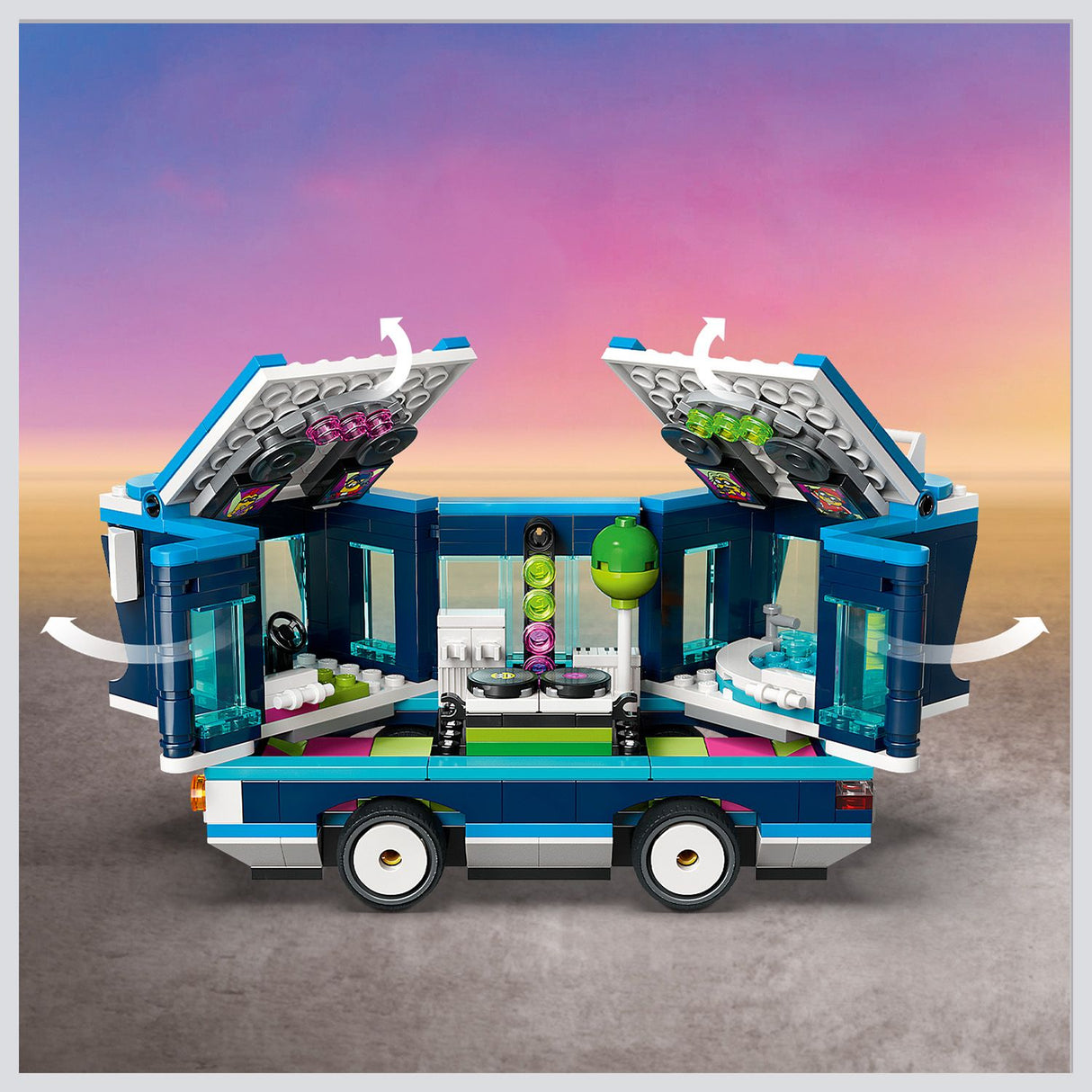 Lego Despicable Me 4 Minions Music Party Bus